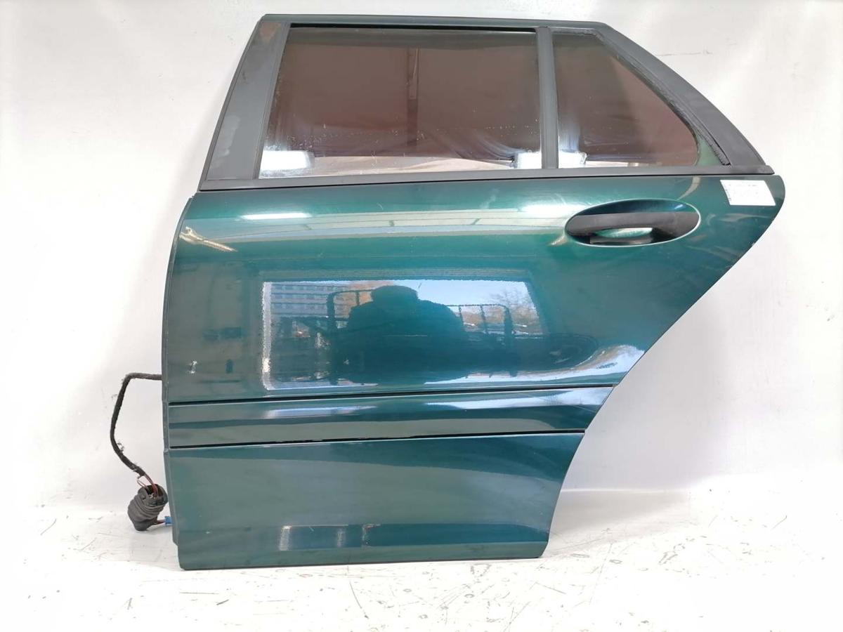 Mercedes C Klasse W203 original T&uuml;r hinten links 816 Andraditgr&uuml;n Kombi BJ03